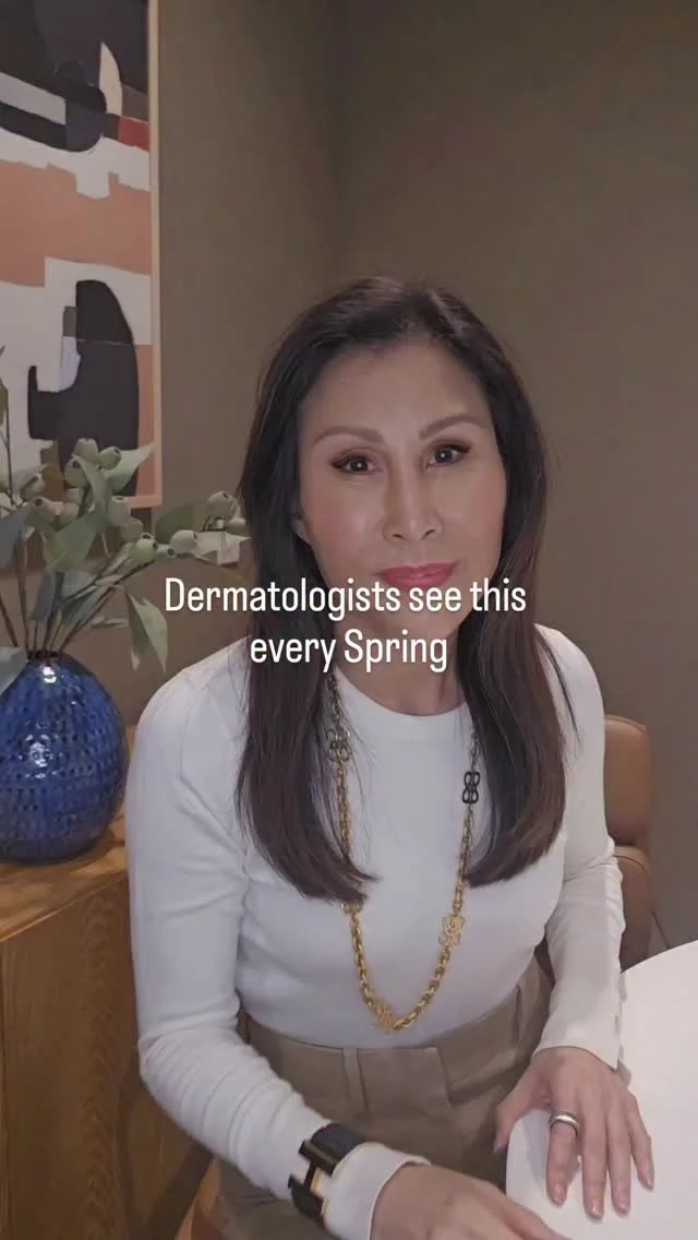 DERMATOLOGISTS SEE THIS EVERY SPRING