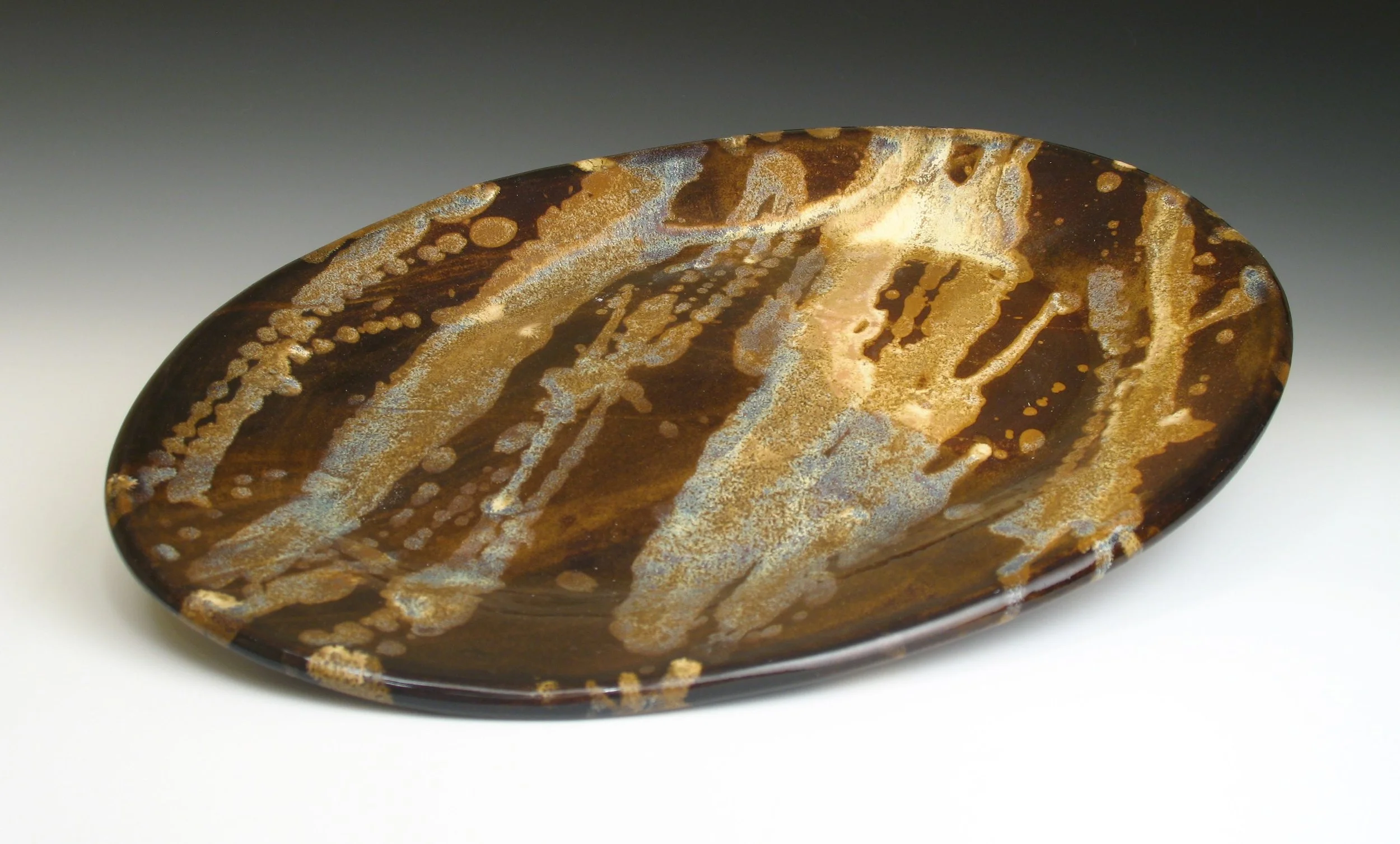 Light Stoneware with Layered Glazes