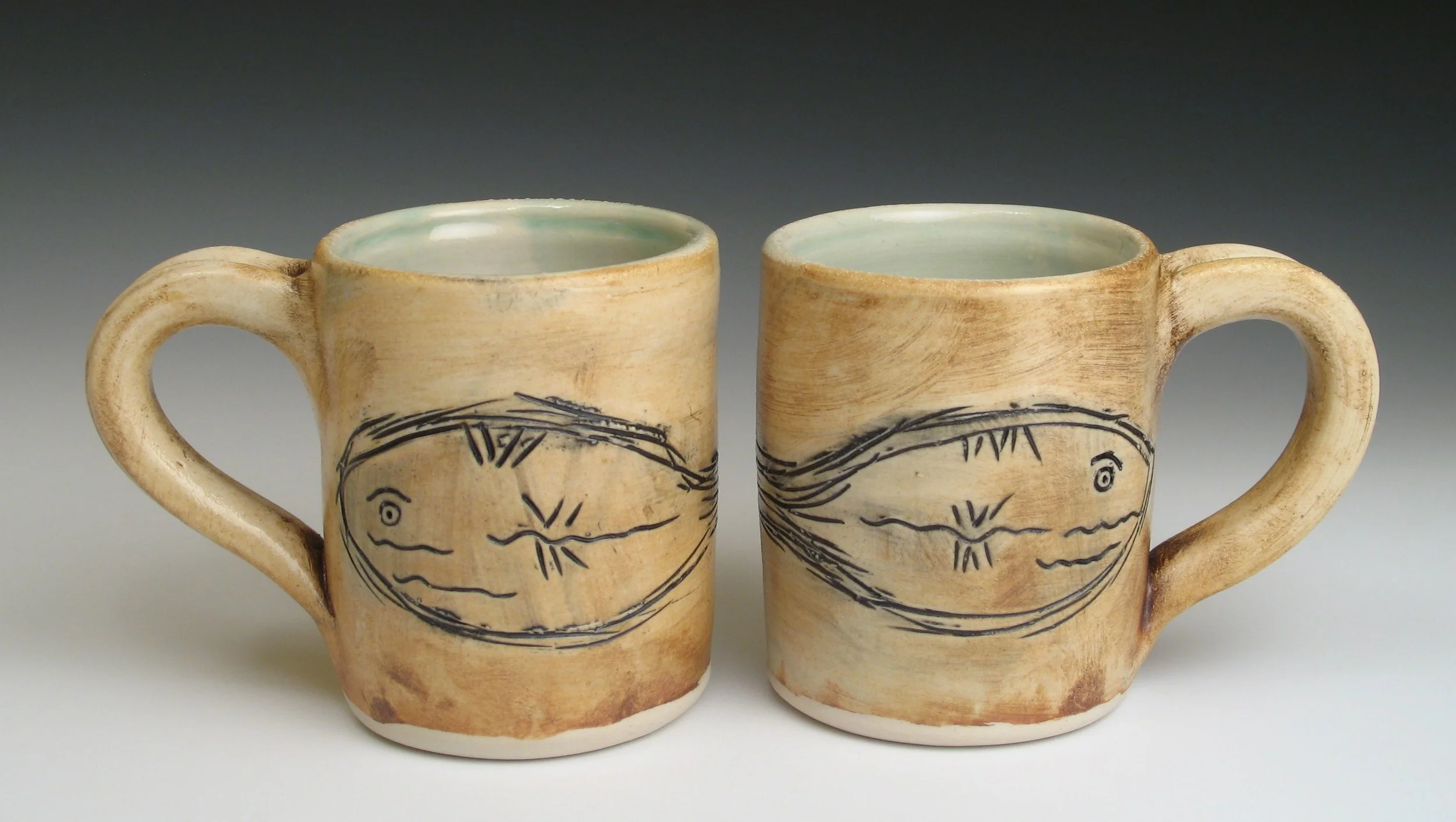 Stoneware Coffee Mugs