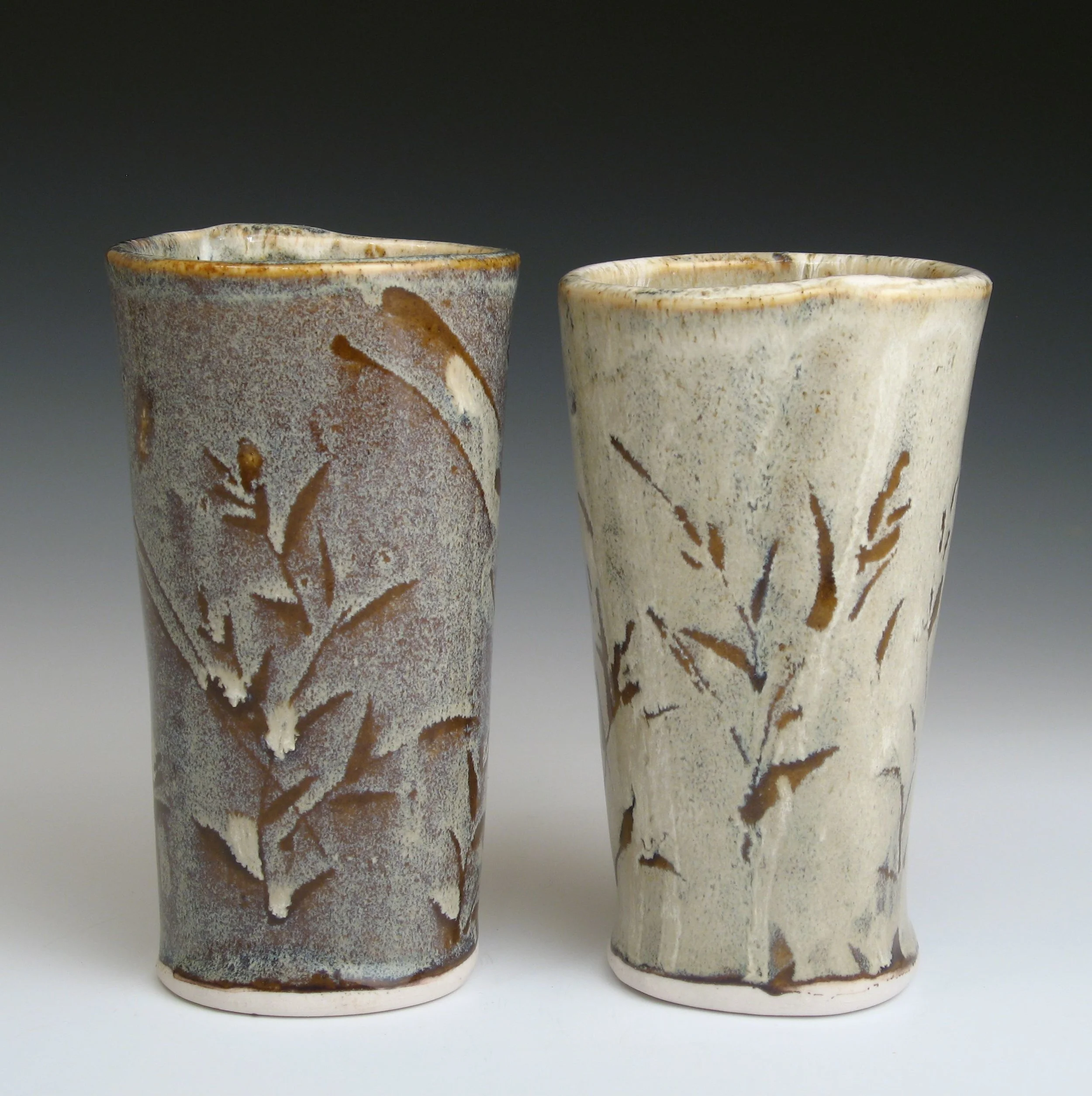 Tumblers with Nuka glaze