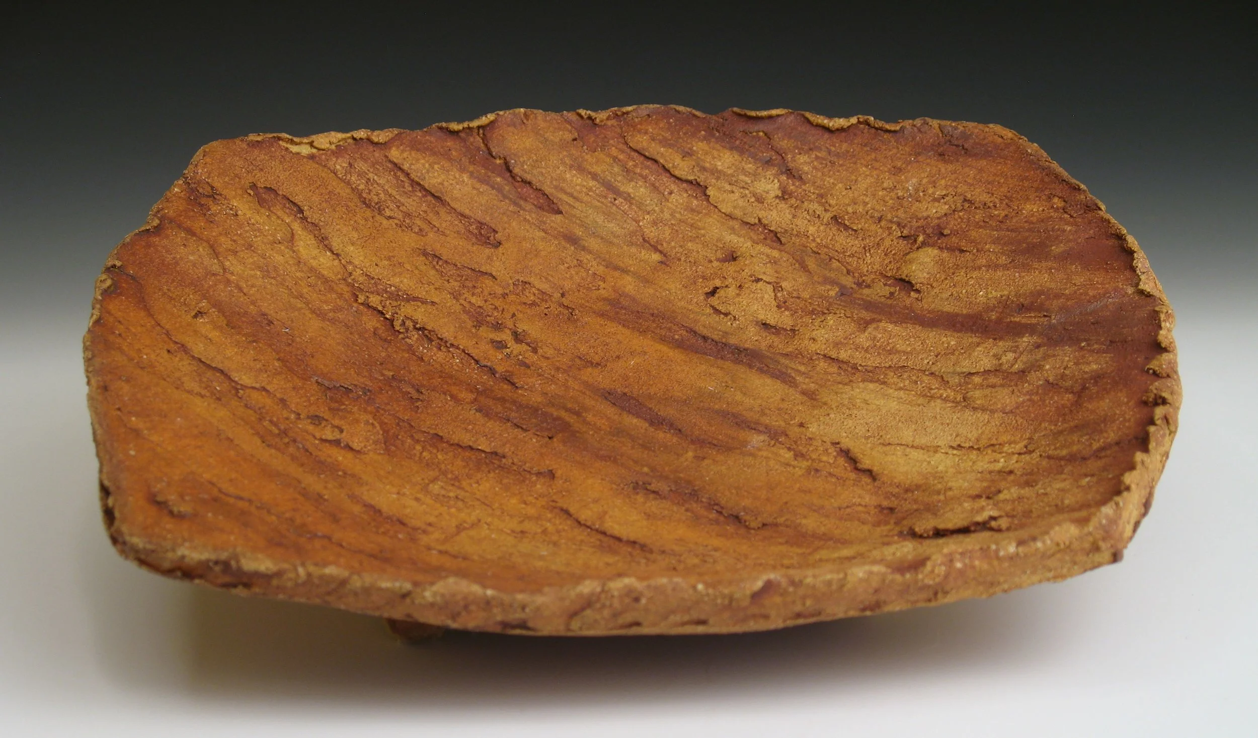 Red Iron Oxide fired to cone 6 oxidation