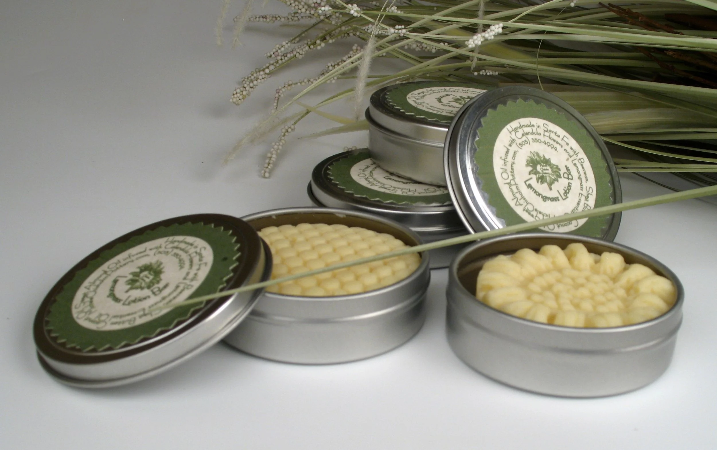 Lemongrass Lotion Bars