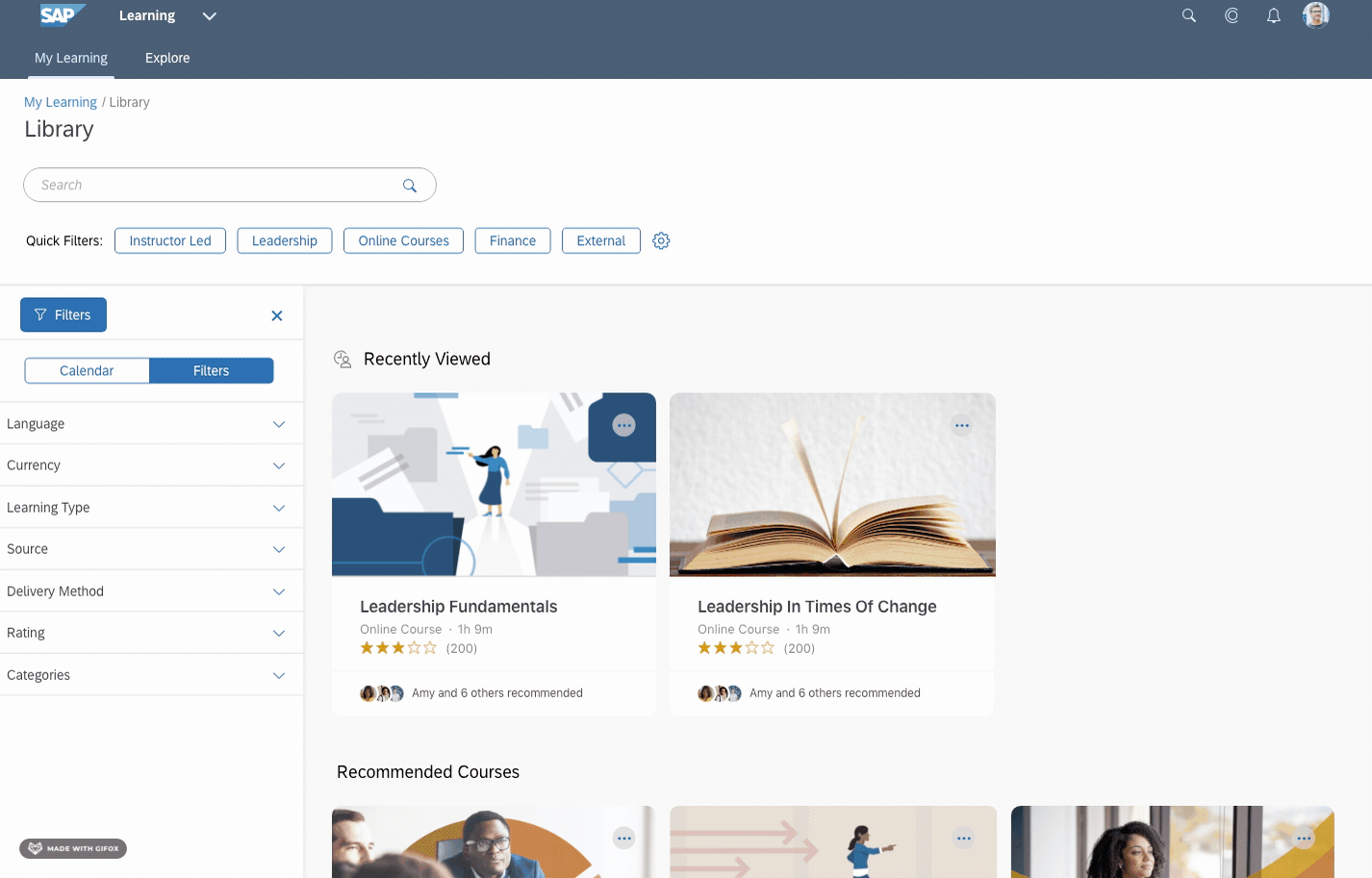 Search Pattern - Learning