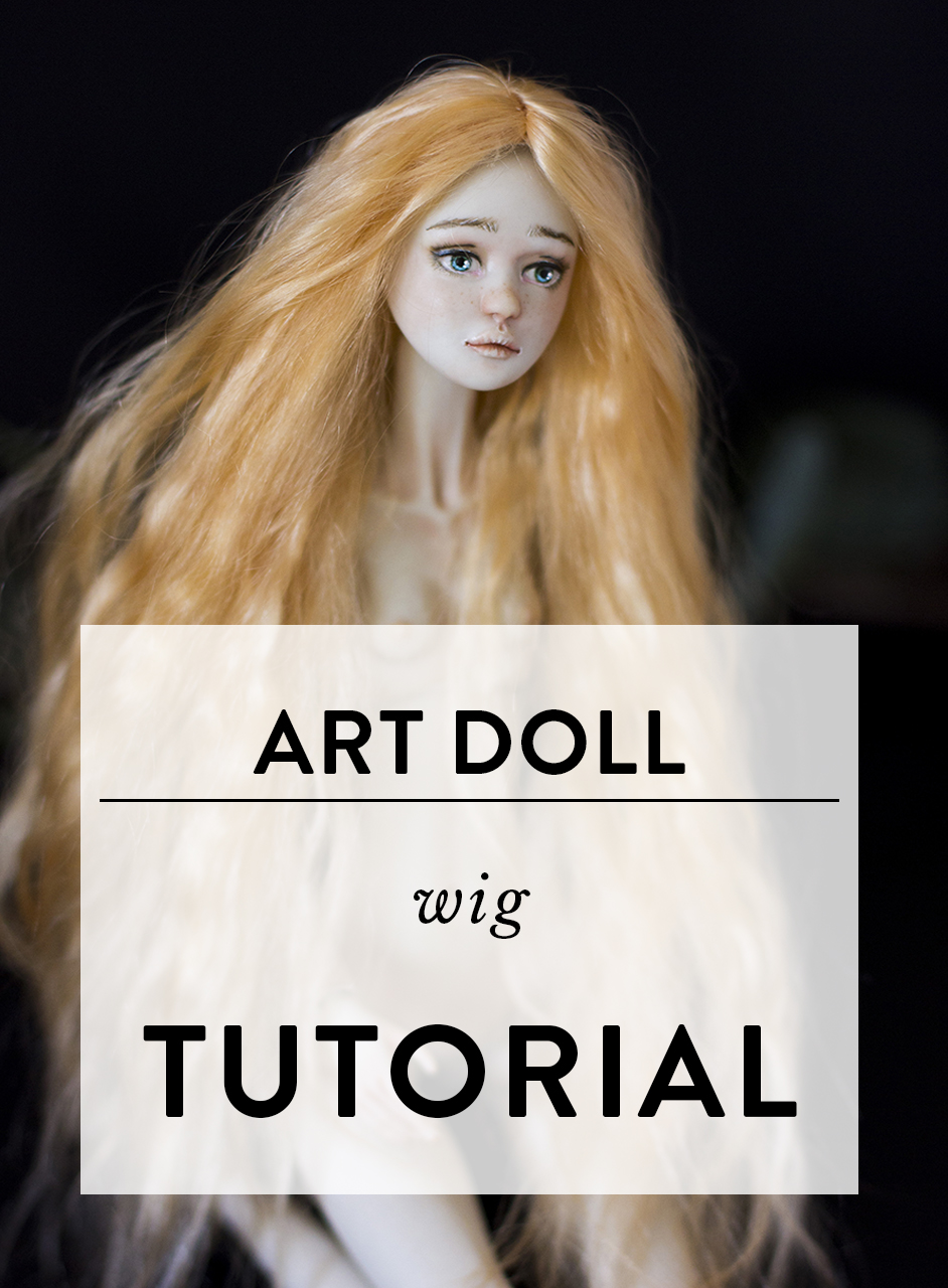 How To Make A Wig For A Doll Adele Po