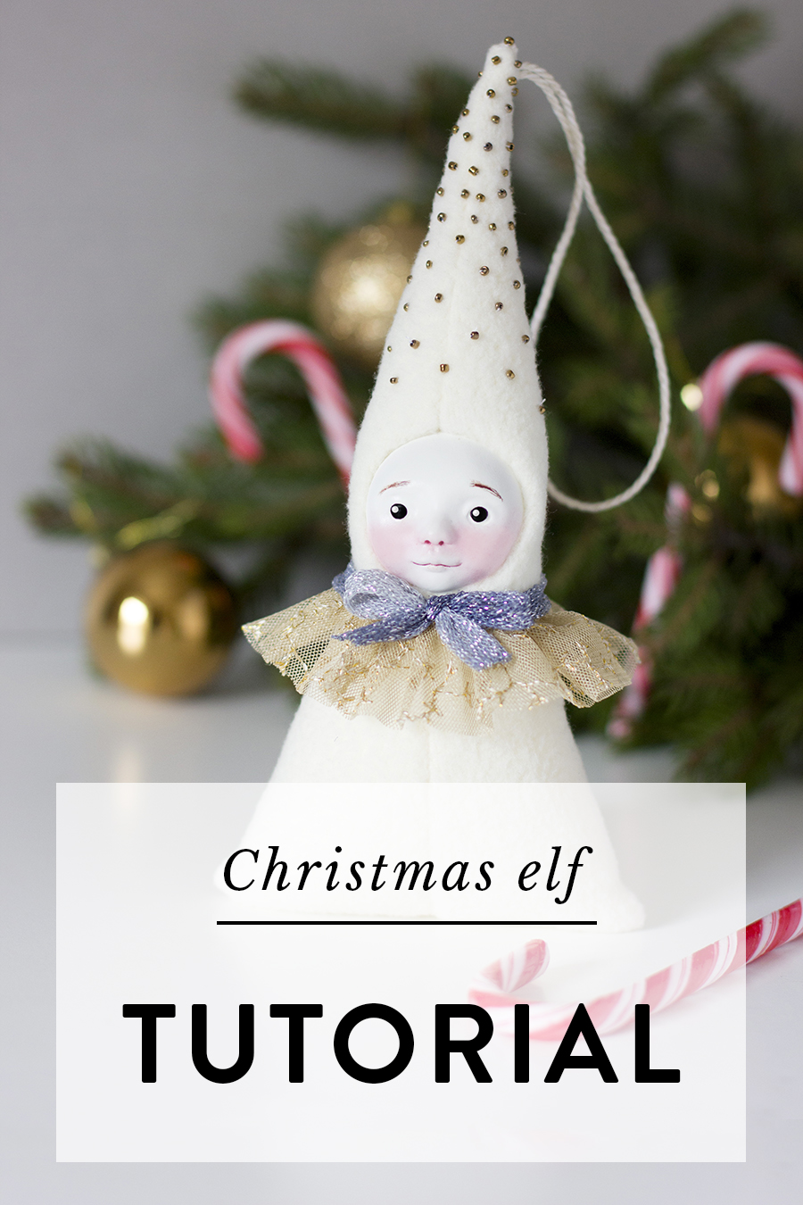 READY 2 LEARN Christmas Crafts - Create Your Own Bead Elves - DIY Ornaments  for Kids - Christmas Tree Decoration - All Materials Included