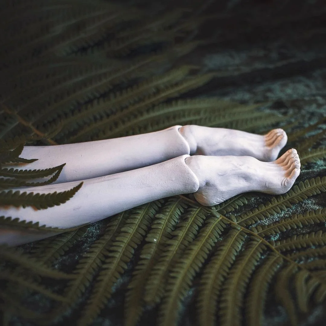How to use air-dry clay for sculpting dolls — Adele Po.