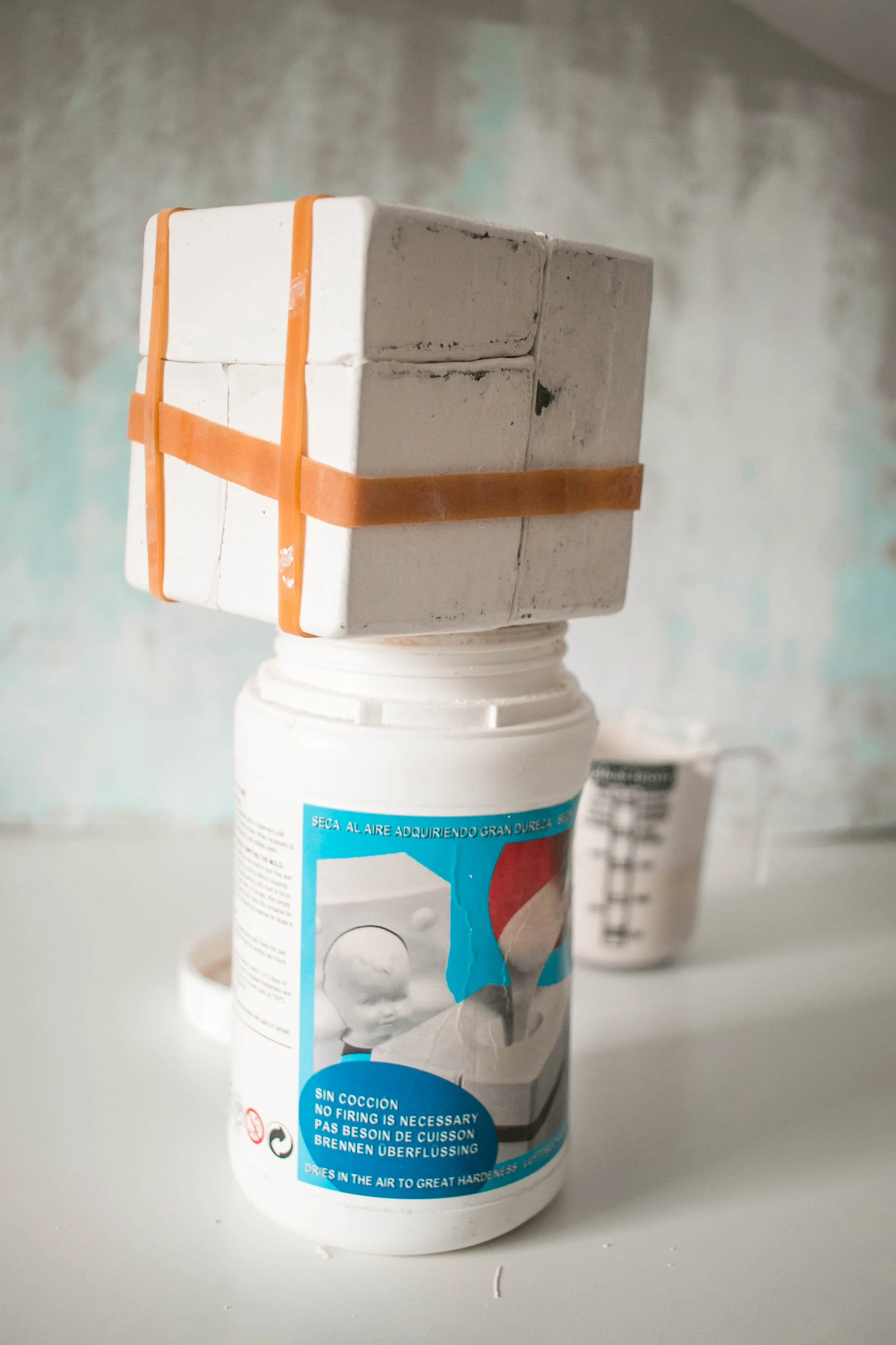 Casting doll parts with air-dry slip Flumo — Adele Po.
