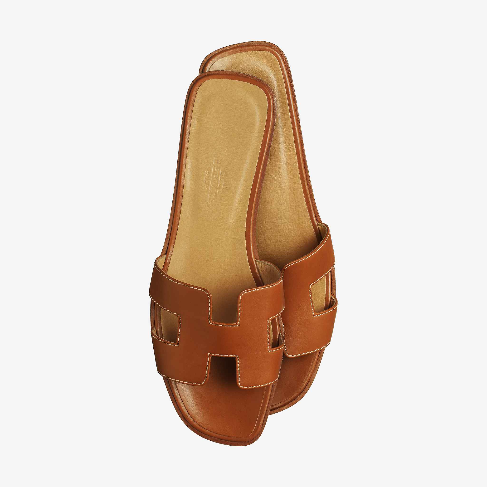 hermes tan sandal