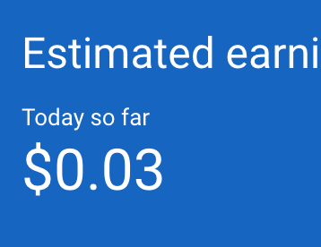 Today's income - fashion blogger reality