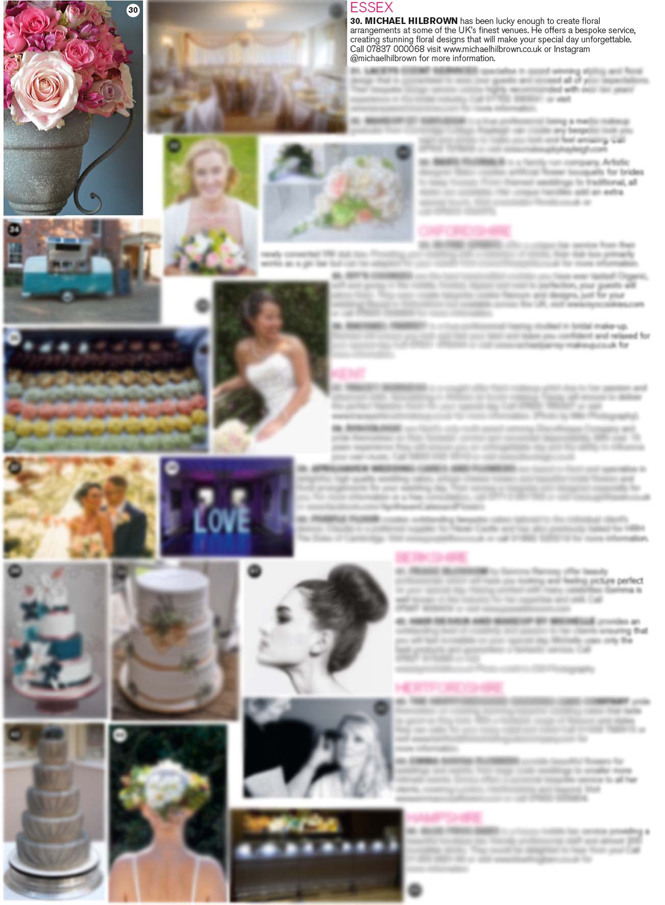 BRIDES Magazine July & August Cupid's Counties - Michael Hilbrown Essex Florist.jpg