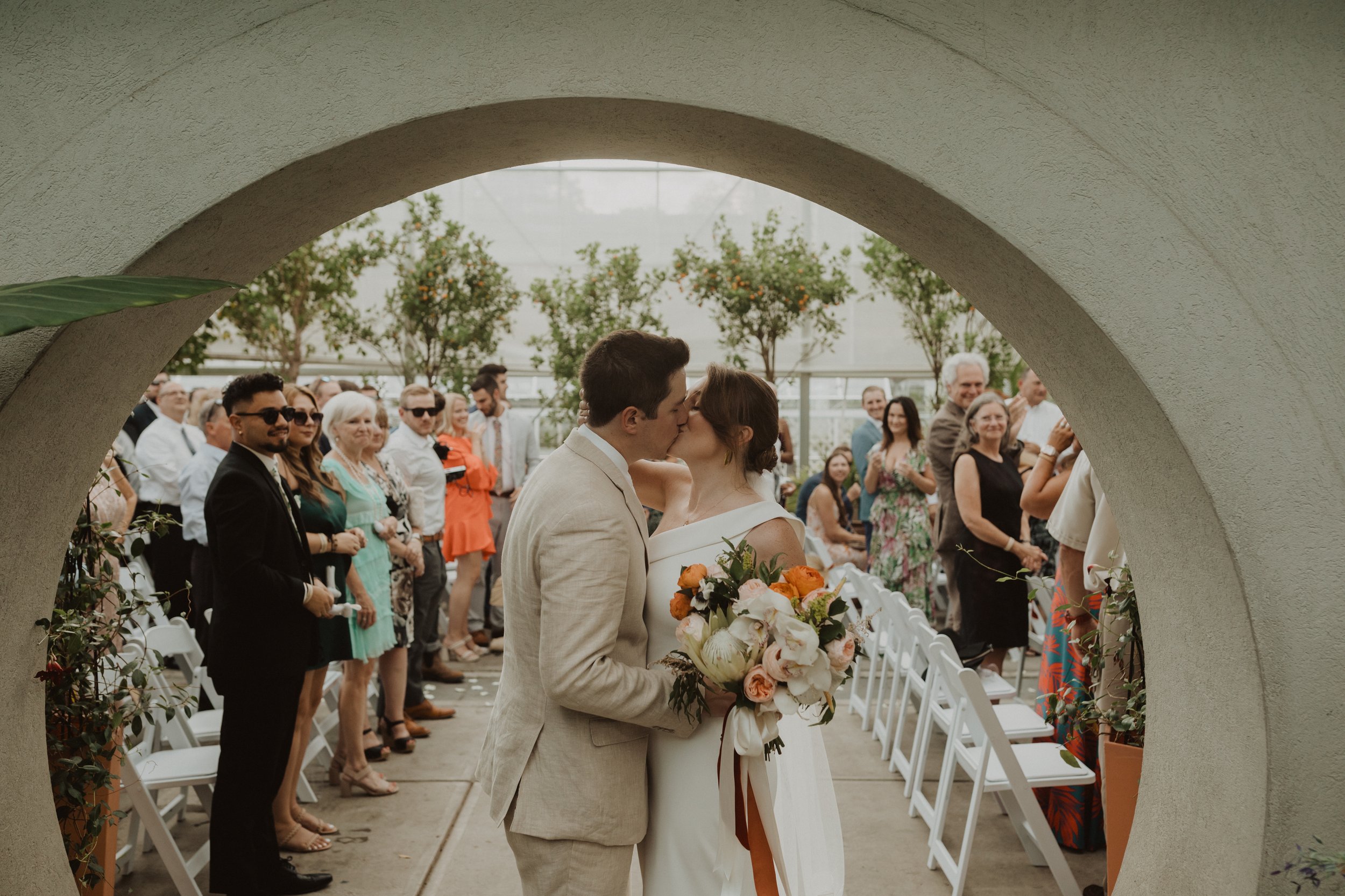 Kelly &amp; Cody's Garden Wedding at the Roger Williams Botanical Center