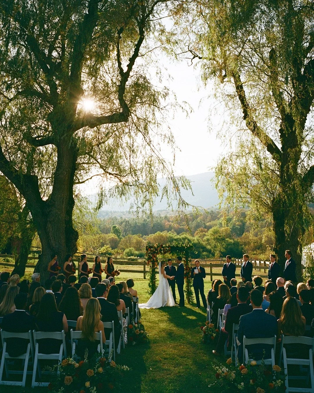 Katya and Jeremy invited all of their friends and family to southern Vermont last week to experience a place that they both love so dearly. Their wedding at Hill Farm was lovely, celebrated the season, and was so much fun to document.

Venue &amp; Ca