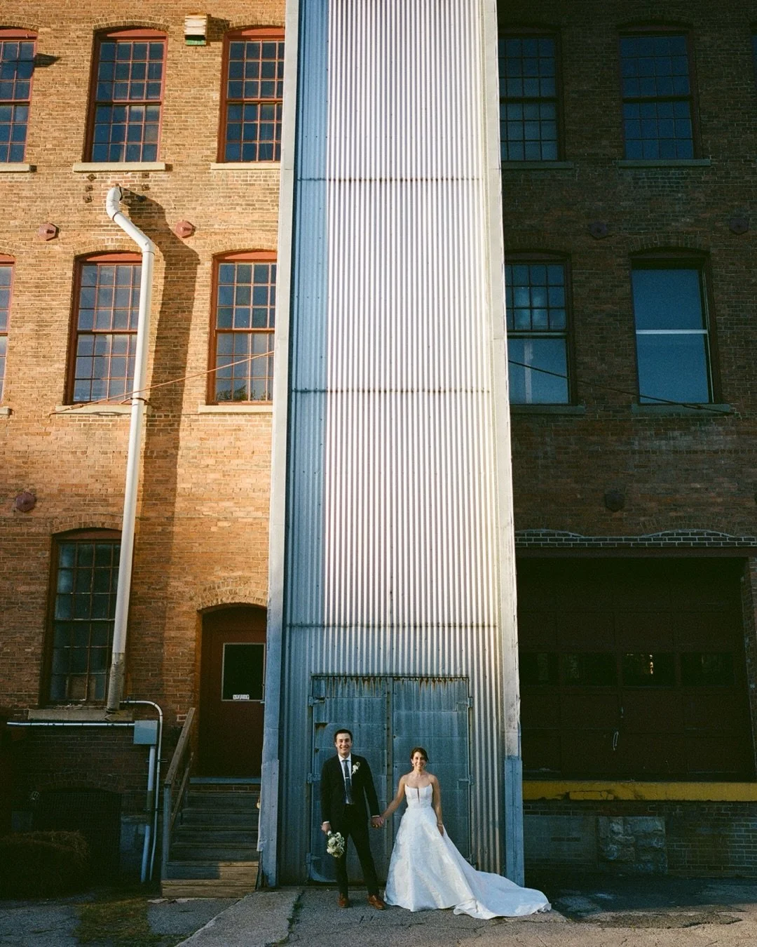Rachel and Marc among some of our favorite paintings and installations at @massmoca, one of the most creatively inspiring venues that we&rsquo;ve seen. 

Venue: @massmoca 
Planning: @alignedevents 
Catering: @bluedoorgatherings 
Florals: @therosethie