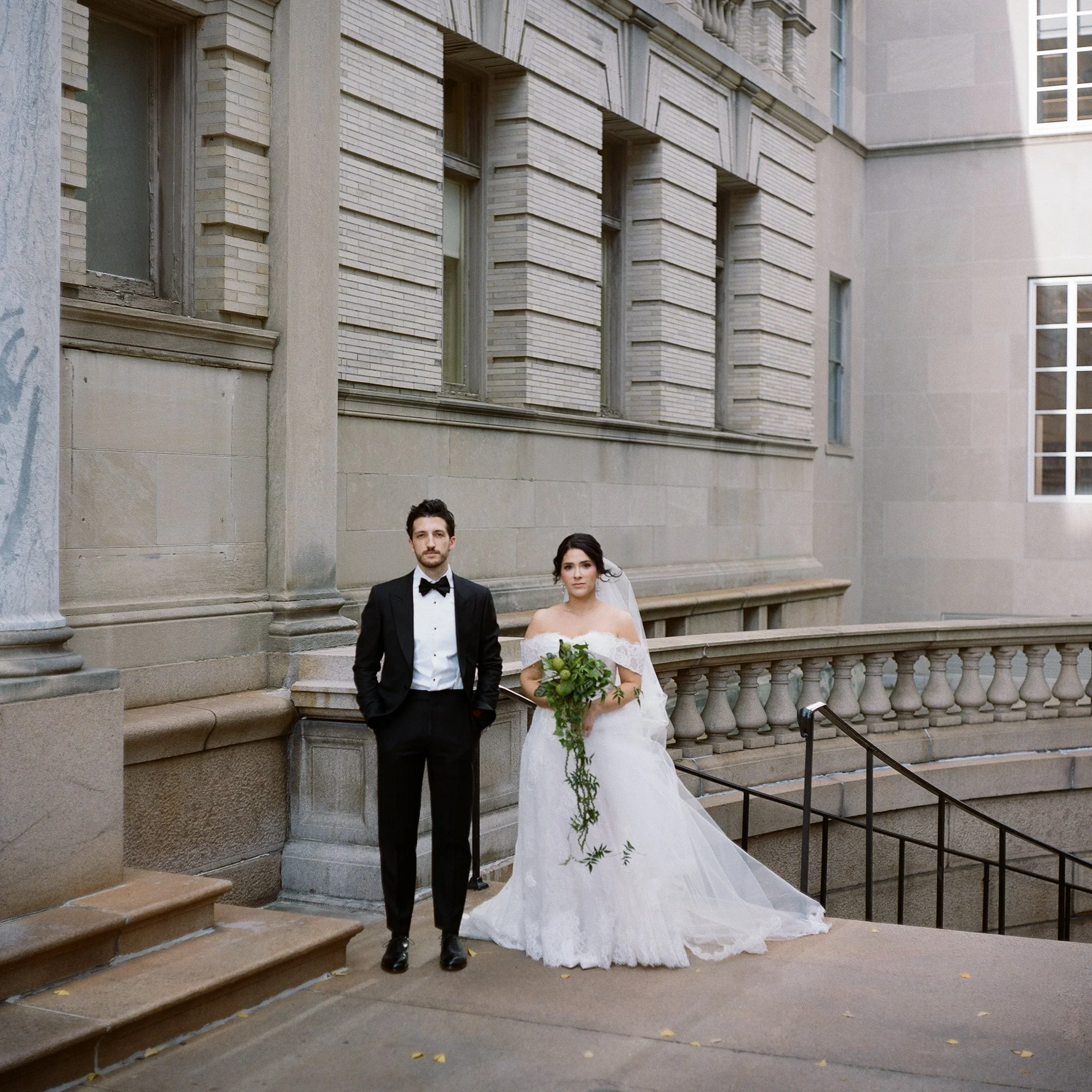 Brooke &amp; Lucas' Mid-Century Modern Inspired Wedding at the Providence Public Library in Providence, RI