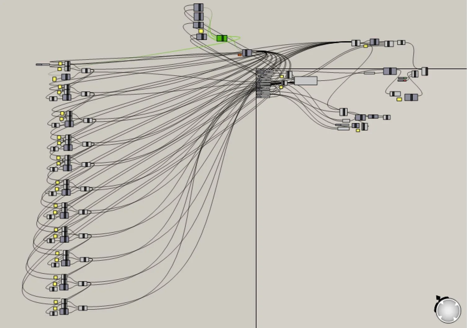  I expanded the grasshopper code to create a general-case analysis, which can estimate the capacity of any curvature. 
