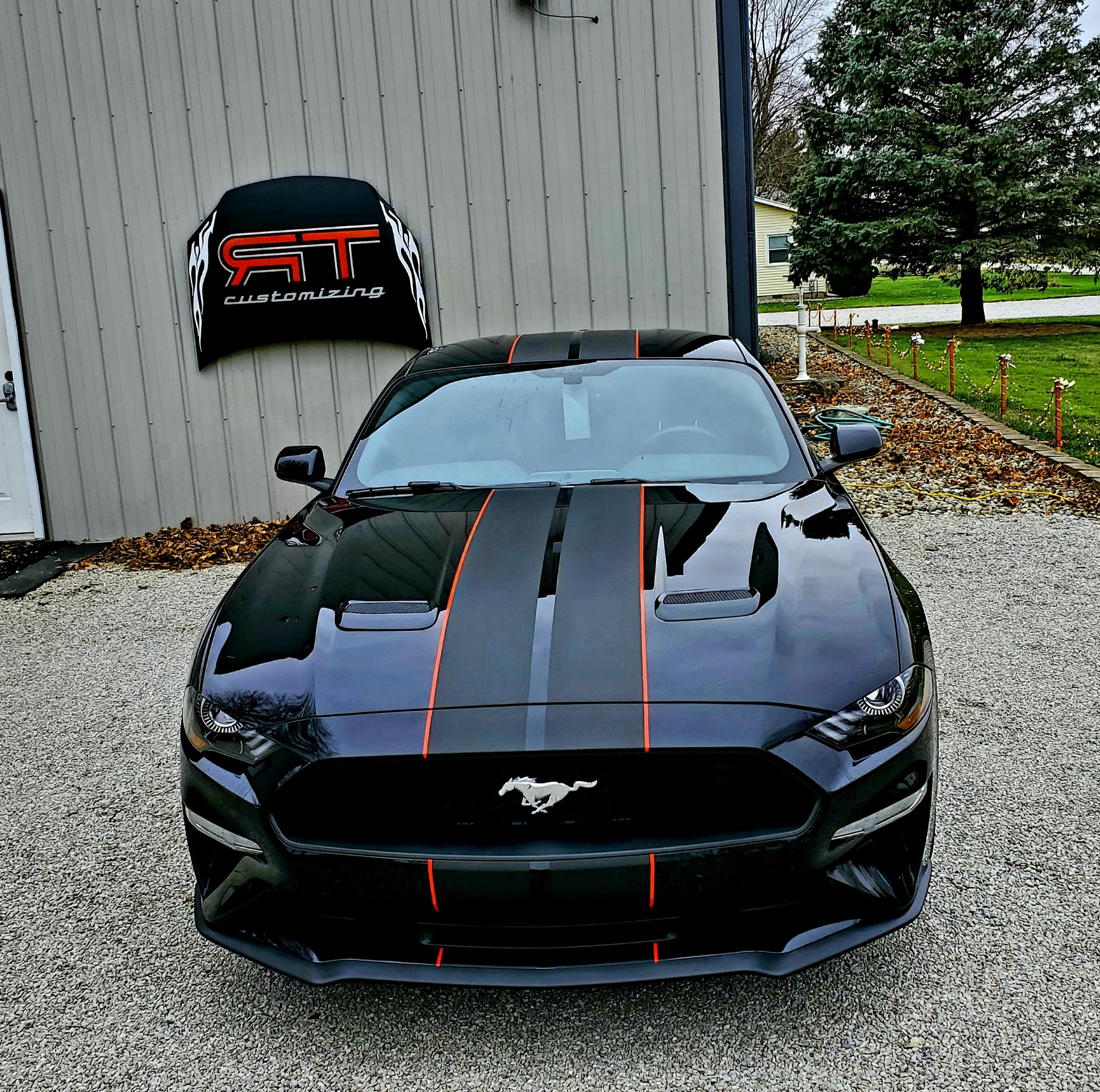 2020 Ford Mustang Stripes