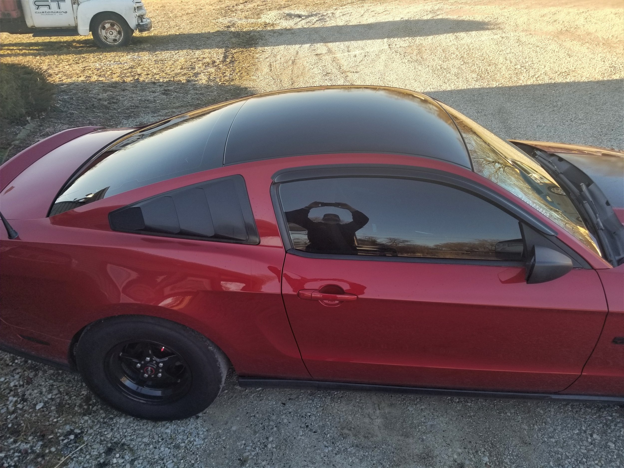 2011 Ford Mustang Roof Wrap