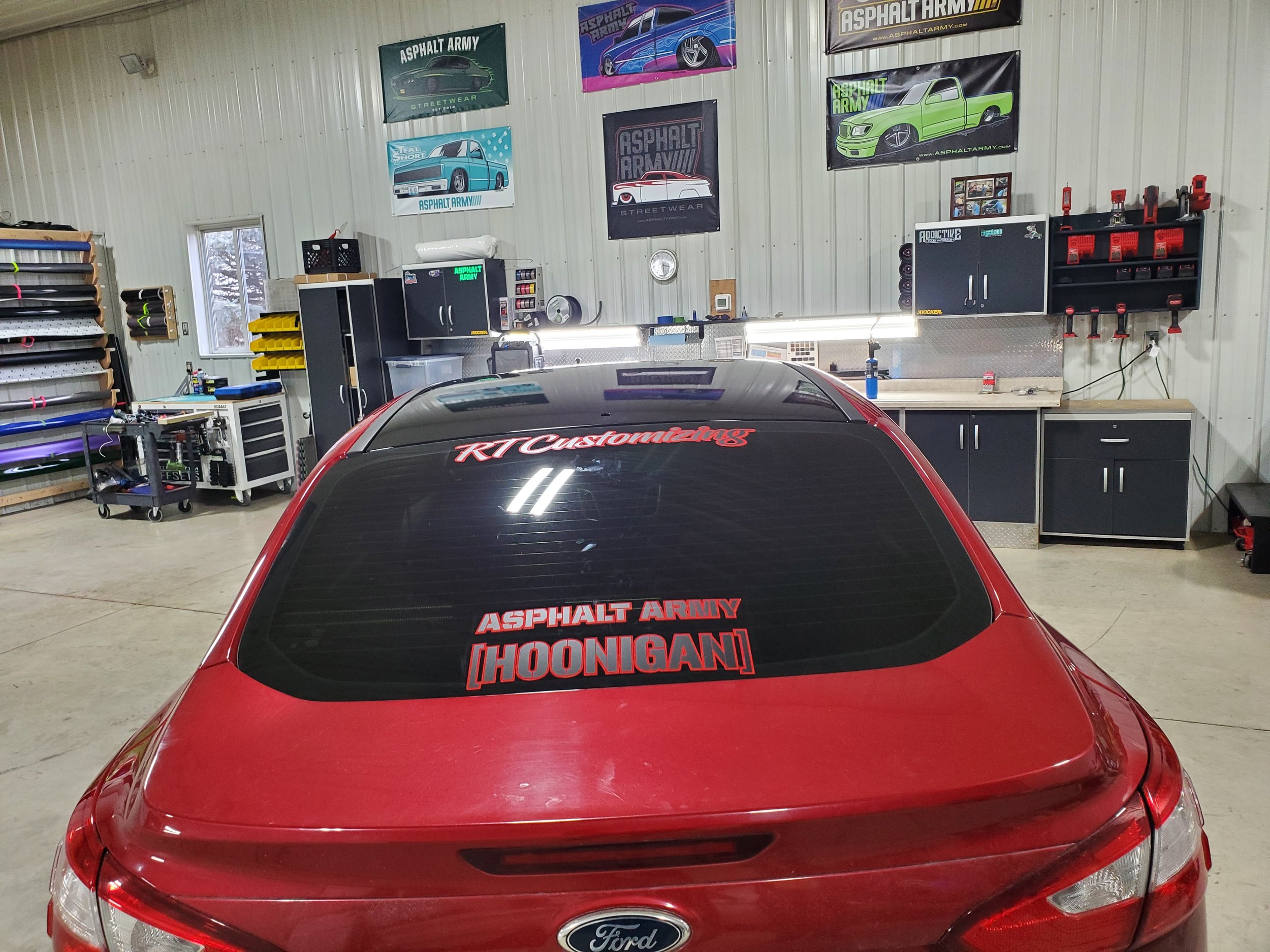 2012 Ford Focus Roof Wrap / Decals