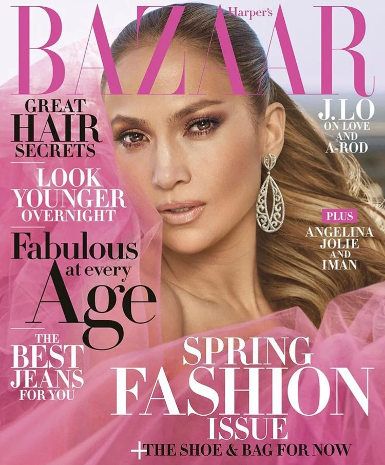 JLO Covers Harper’s Bazaar 