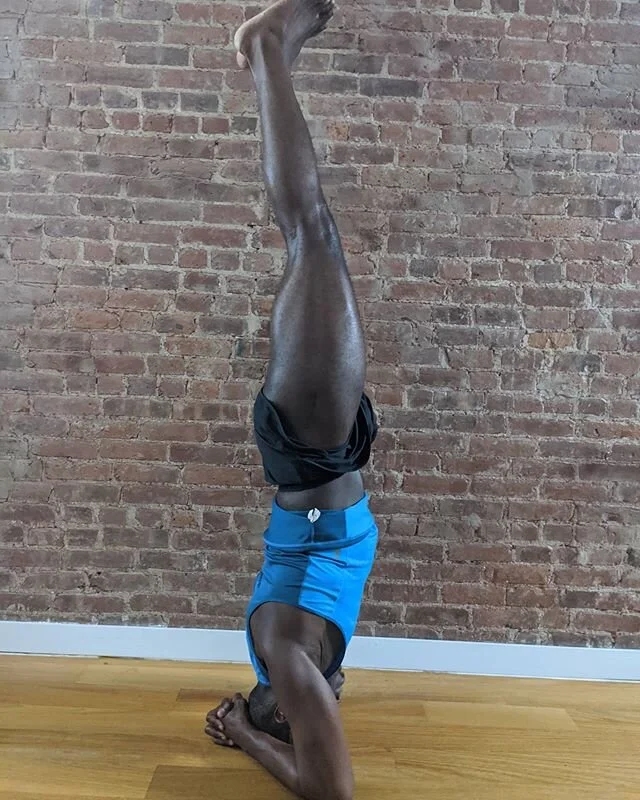 Finding balance, even when the world's turned upside down. I love inversions because like life, you have be mindful to maintain. Everything we do in class makes it possible to maintain mindfulness for all the things outside of class. You know what I'