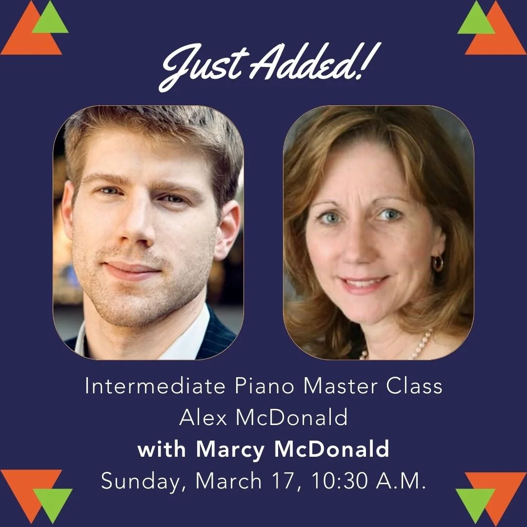 Alex and Marcy McDonald give keynote masterclass for MTNA national conference in Atlanta