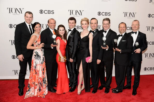 On the Tony Awards Red Carpet for A Gentleman's Guide to Love and Murder.