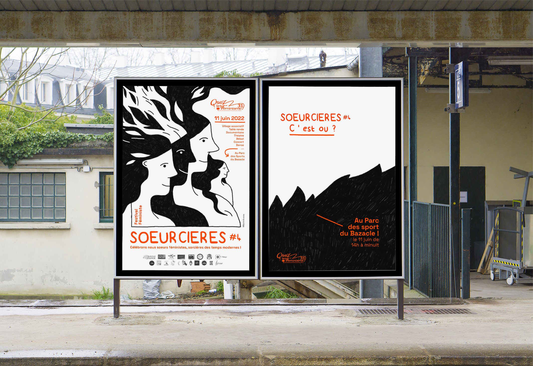 ❅ Soeurcières 4 , Communication festival 2022 ↪︎ Voir ce projet