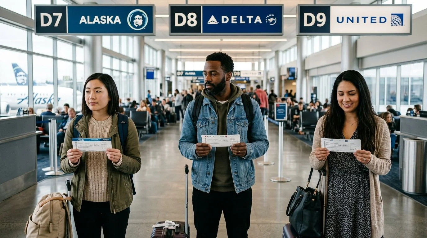 Alaska Atmos Rewards 2026 vs Delta SkyMiles United MileagePlus Southwest comparison