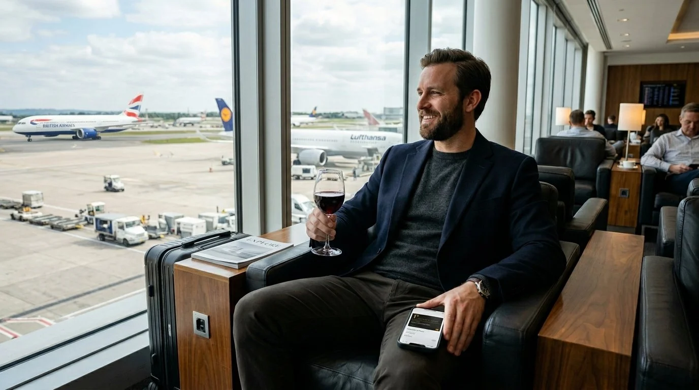 Unlimited Priority Pass lounge access with Chase Sapphire Reserve