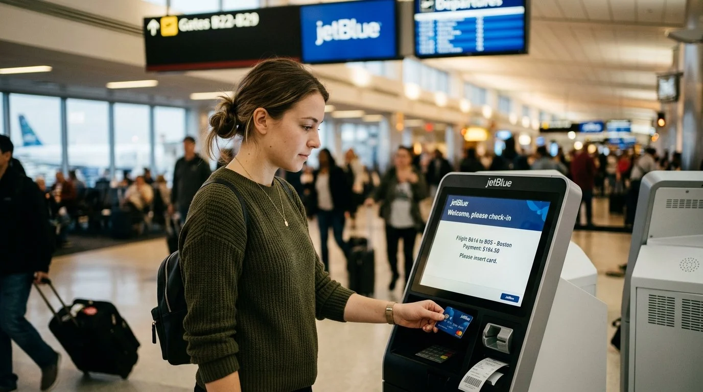 JetBlue Card 2026 no annual fee review TrueBlue points Mosaic tiles