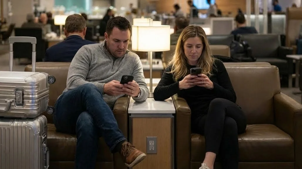 JFK T8 American Airlines Greenwich Lounge