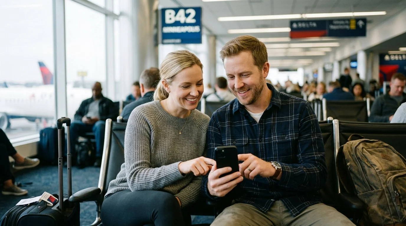 Delta SkyMiles Gold American Express Card 2026 quick specs – $0 intro fee, 80k SkyMiles bonus, free checked bag for 9