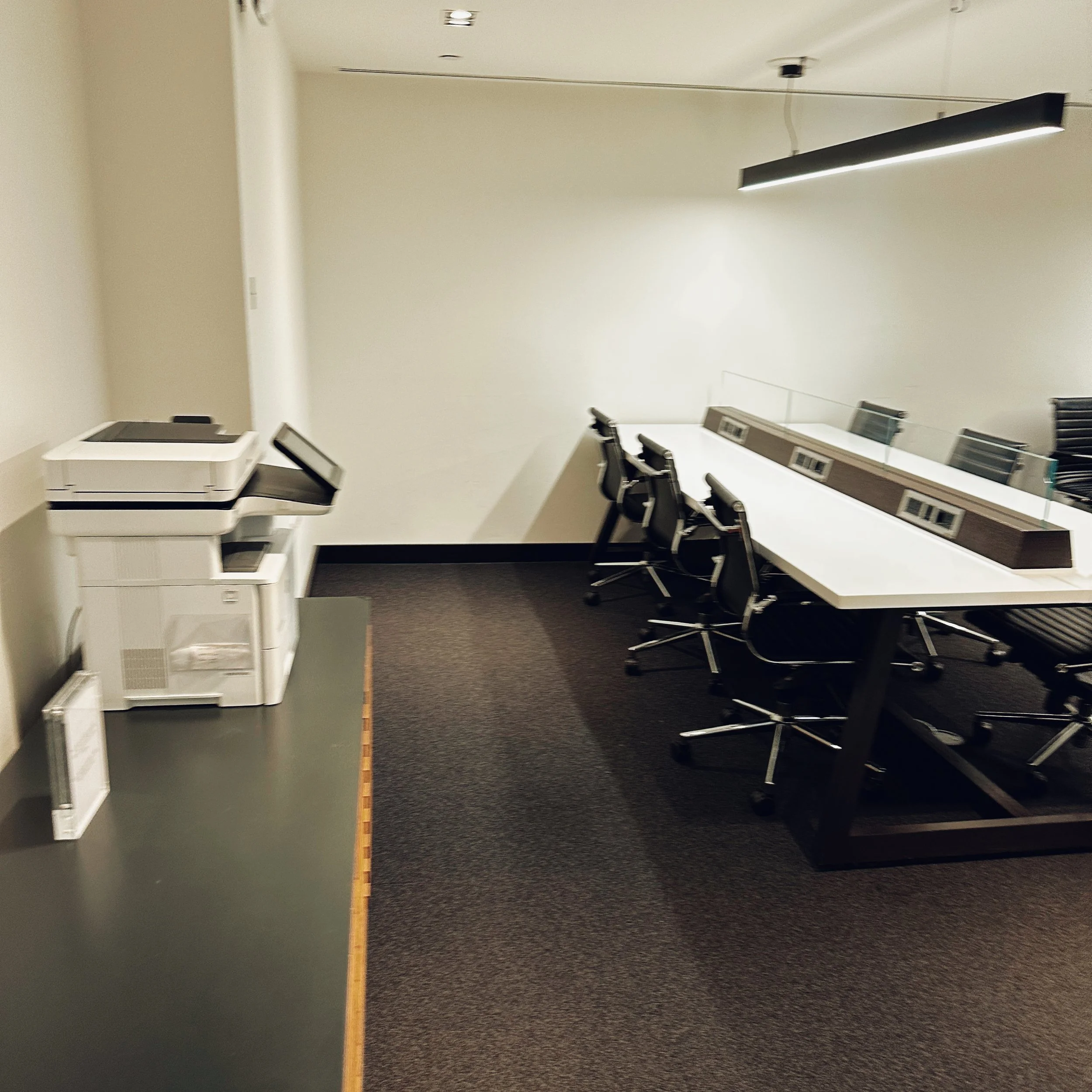 Business room at the British Airways Club Lounge at Gatwick