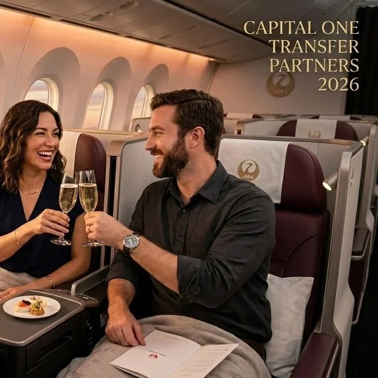 Capital One Transfer Partners 2026: Best Sweet Spots, Complete List, Ratios &amp; Interactive Calculator