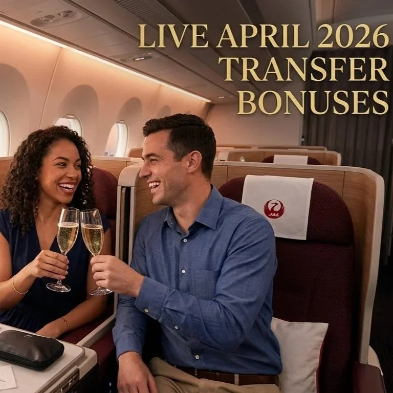 Live Transfer Bonuses April 2026 Ranked: Chase 70% to IHG, 20% to Aeroplan, Capital One 30% to JAL &amp;amp; More