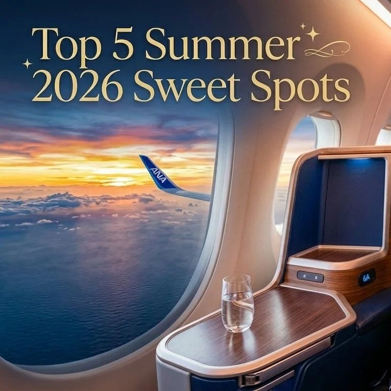 Top 5 Amex Membership Rewards Sweet Spots for Summer 2026 Travel – With Interactive Calculator