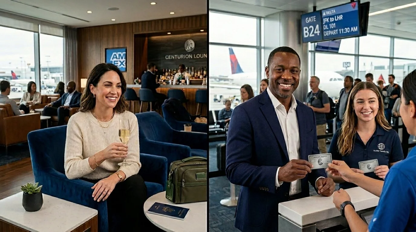 Amex Personal Platinum vs Business Platinum 2026 comparison 300k points employee cards