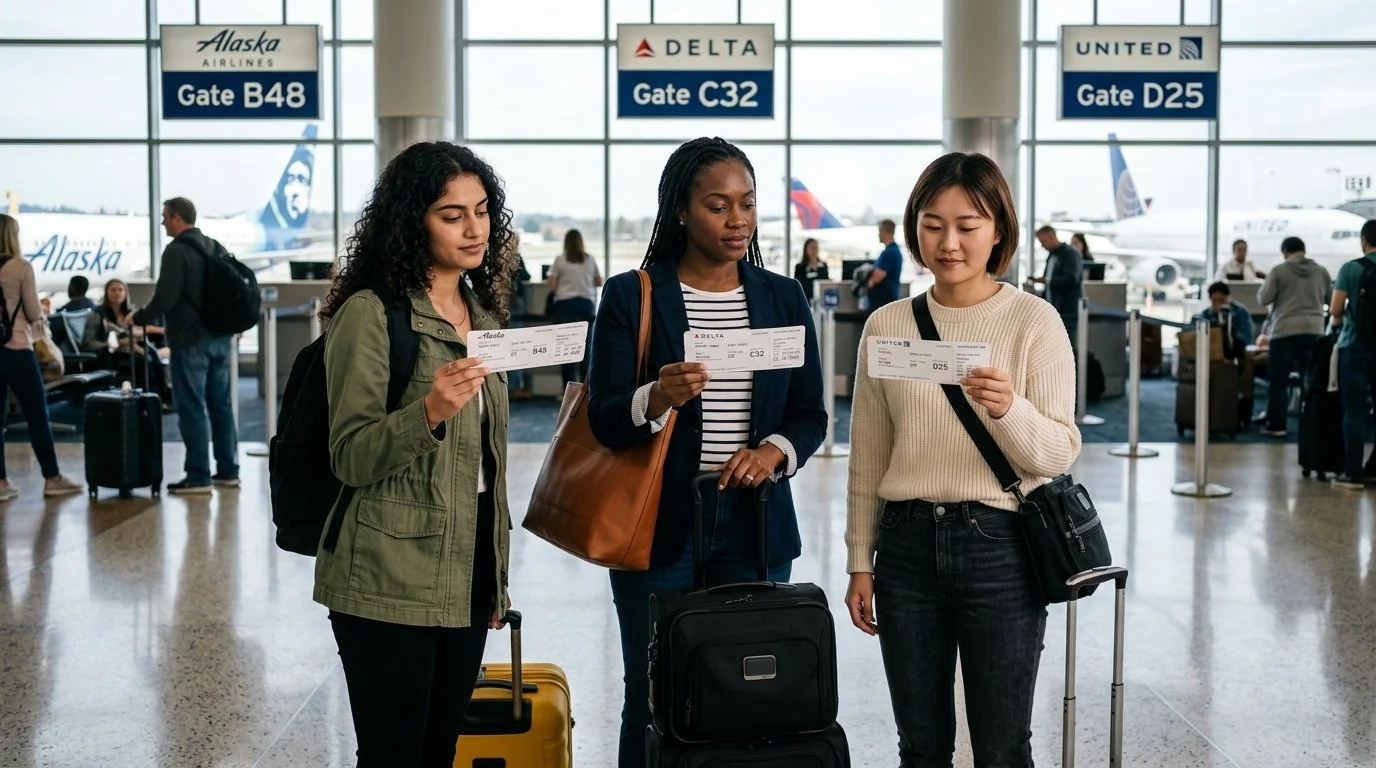 Alaska Atmos Rewards 2026 vs Delta SkyMiles and United MileagePlus comparison