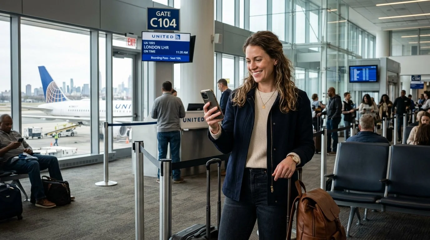 Traveler tracking United MileagePlus ROI on phone – break-even analysis 2026