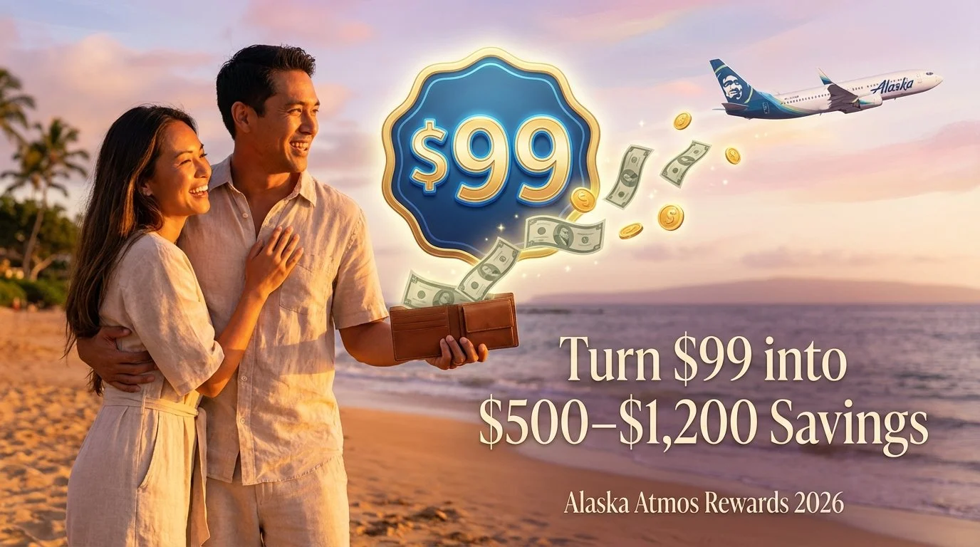 strategies to use alaska atmos rewards companion fare