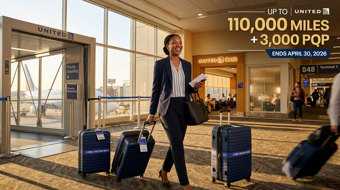 United Airlines Credit Cards April 2026 up to 110k miles + 3k PQP Club Infinite Quest Explorer
