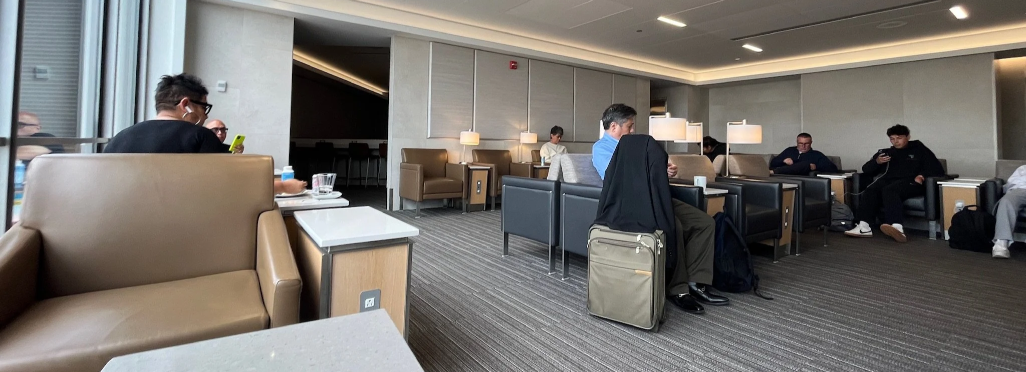 Seating - American Airlines Flagship Lounge at ORD Review 2026
