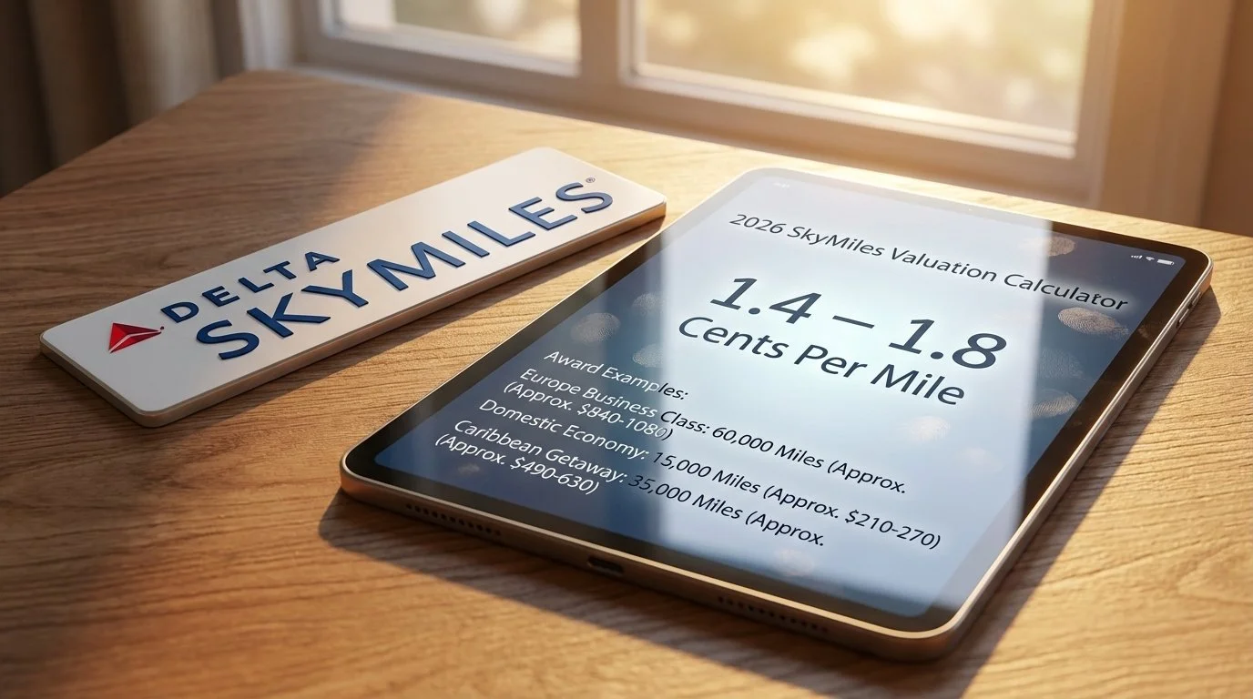 delta skymiles value 2026 calculator