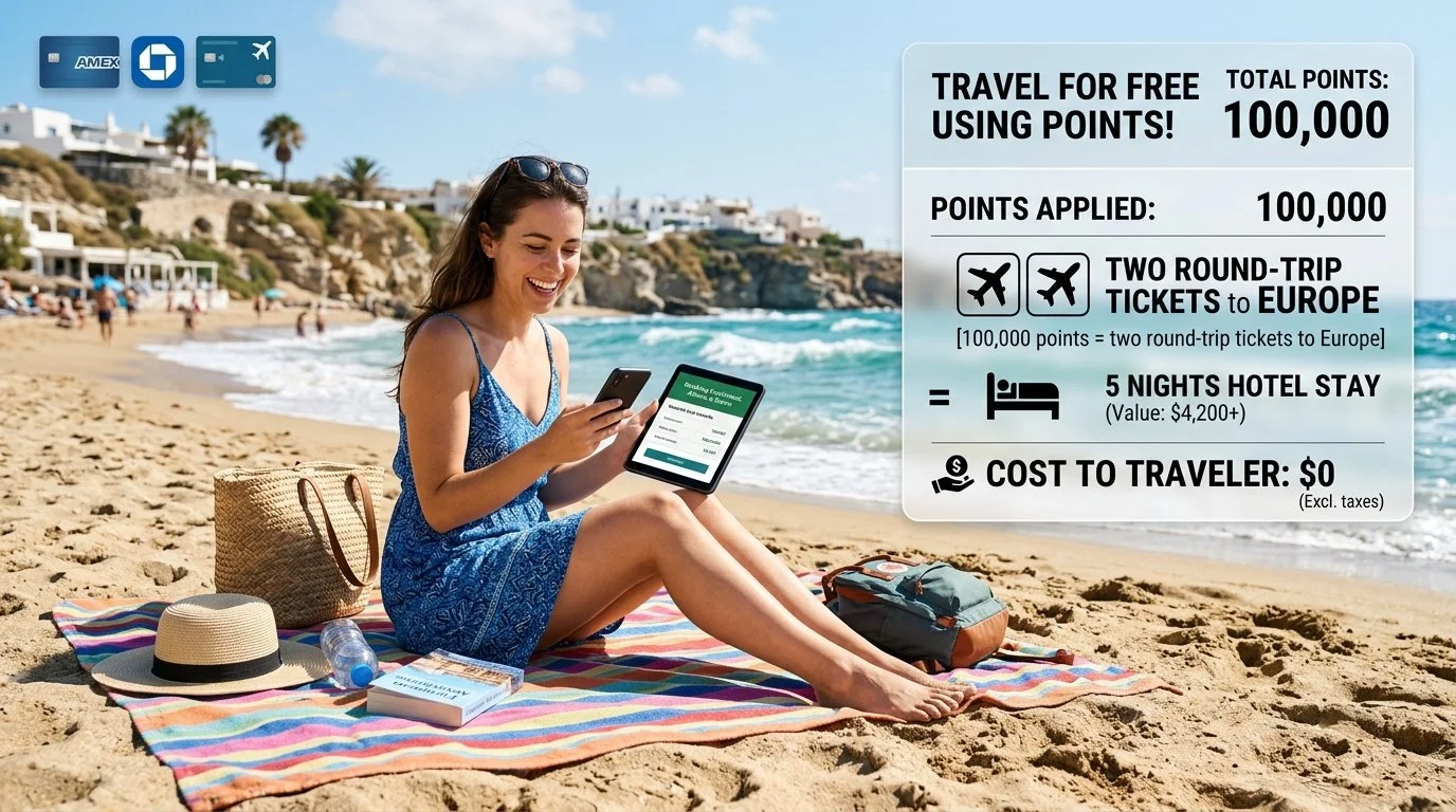 travel rewards points value 2026 real examples