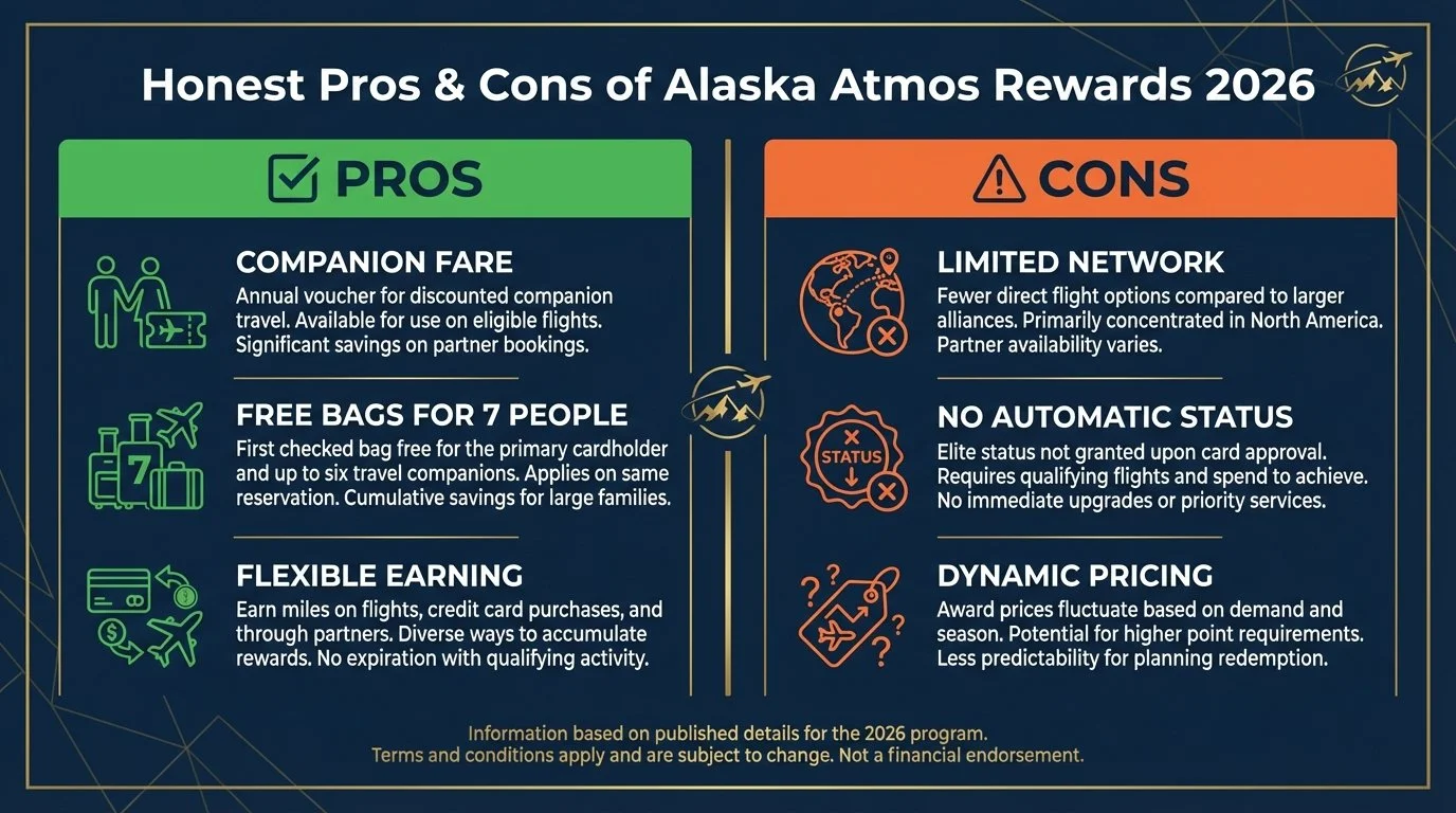 what are the benefits of alaska atmos rewards in 2026