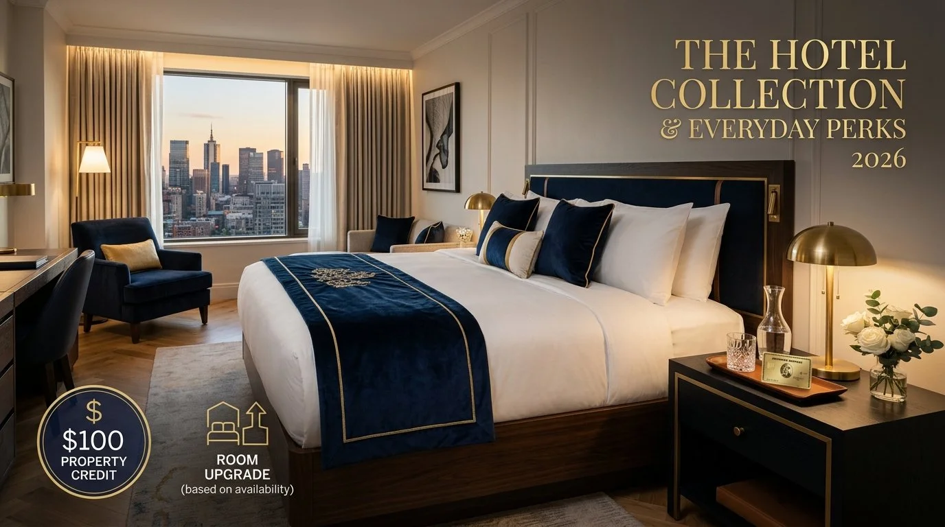hotel collection and other perks on the amex gold card