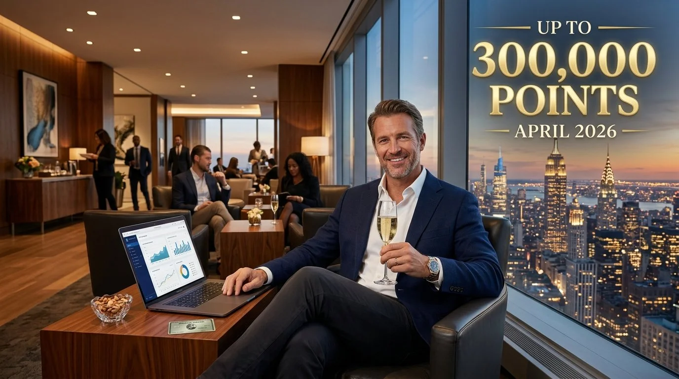 Amex Business Platinum 2026 up to 300,000 points offer Centurion Lounge $2,000 credits