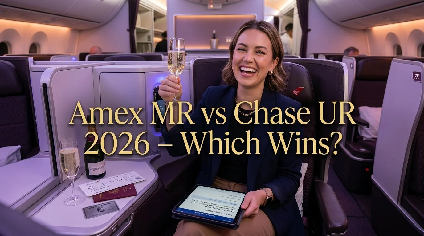 Amex Membership Rewards vs Chase Ultimate Rewards 2026 which currency wins transfers