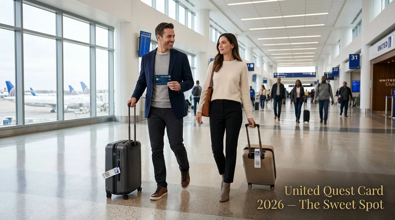 benefits of the united quest card are great for most flyers