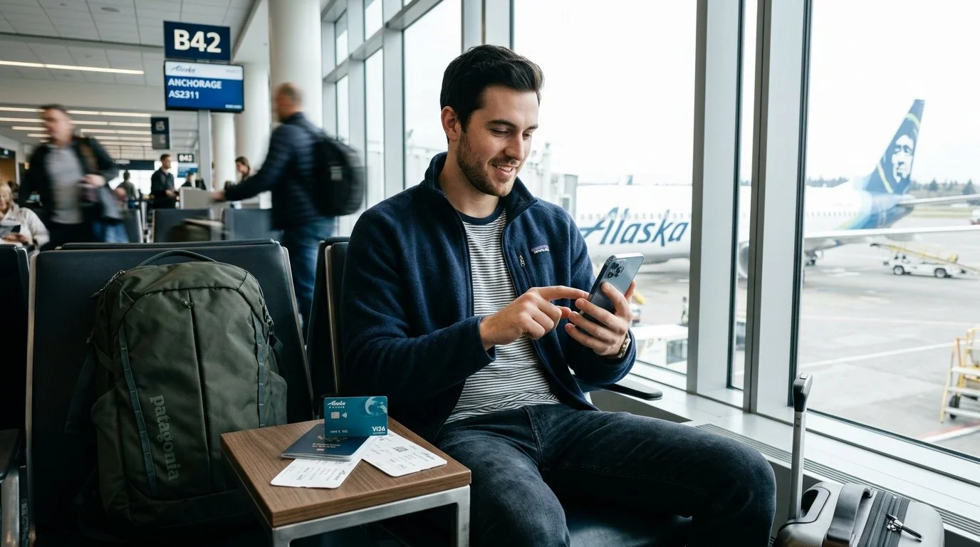 30-day plan to earn Companion Fare and free bags with Alaska credit card